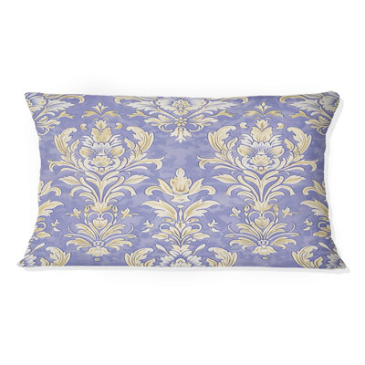 Coussin lombaire à motif damas I - Glam