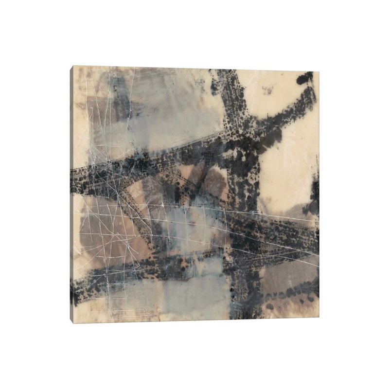 Push And Pull II by Jennifer Goldberger - Wrapped Canvas Painting, 93.98 cm H x 93.98 cm W x 3.175 cm D