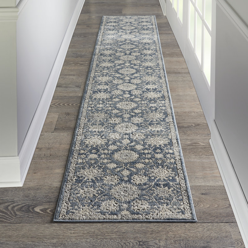 Tapis beige Freeda, Tapis de couloir 2 pi 2 po x 7 pi 6 po