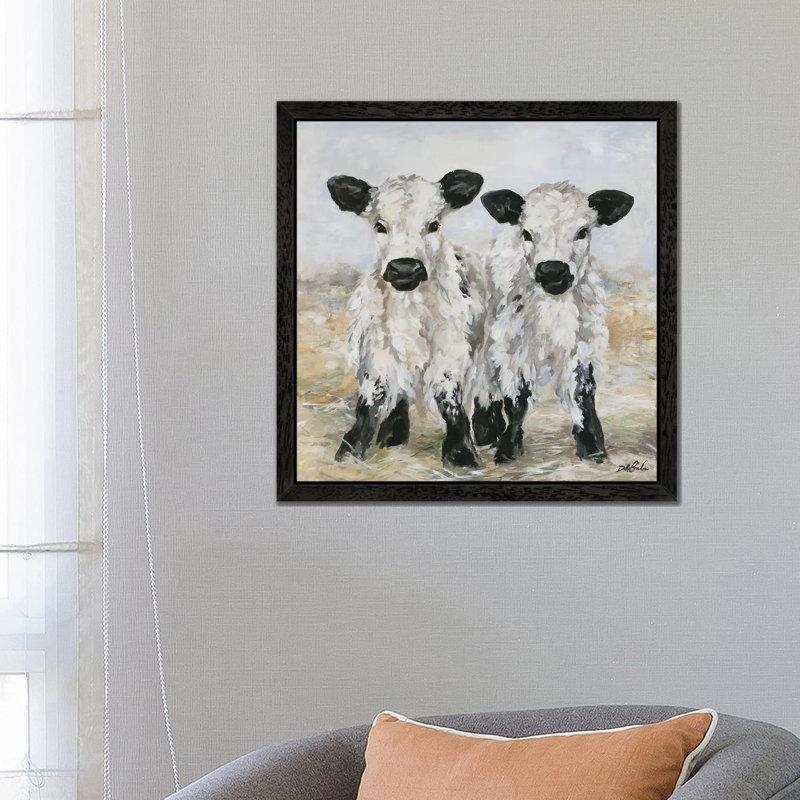 Debi Coules - Print on Canvas, 66.04 cm H x 66.04 cm W, Black Framed