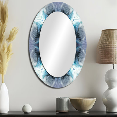 Lettunich - Miroir abstrait en métal