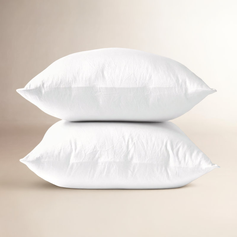 Cloud Soft Sateen 100% Cotton Sateen Pillowcase - Set of 2, Alpine White, Standard/Queen Pillowcase