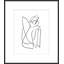 Linear Figures 5 Framed Print-1834684947