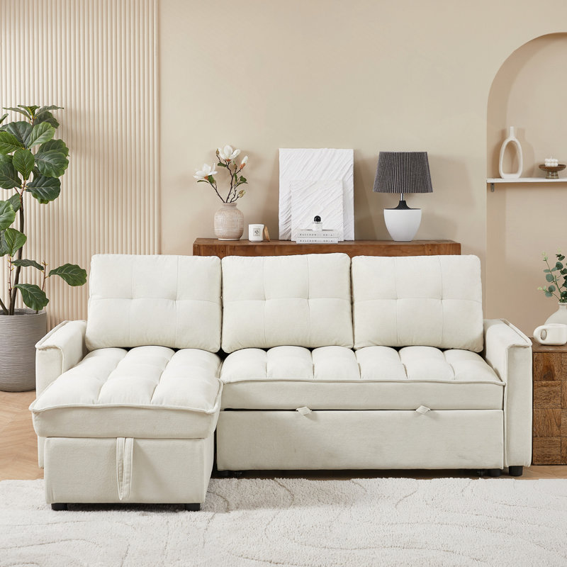 Canapé inclinable de 78,75 po, canapé-lit escamotable avec ports de chargement USB et Tape-C, canapé modulaire en forme de L avec rangement inclinable et rangement avec accoudoirs, canapé de salon confortable