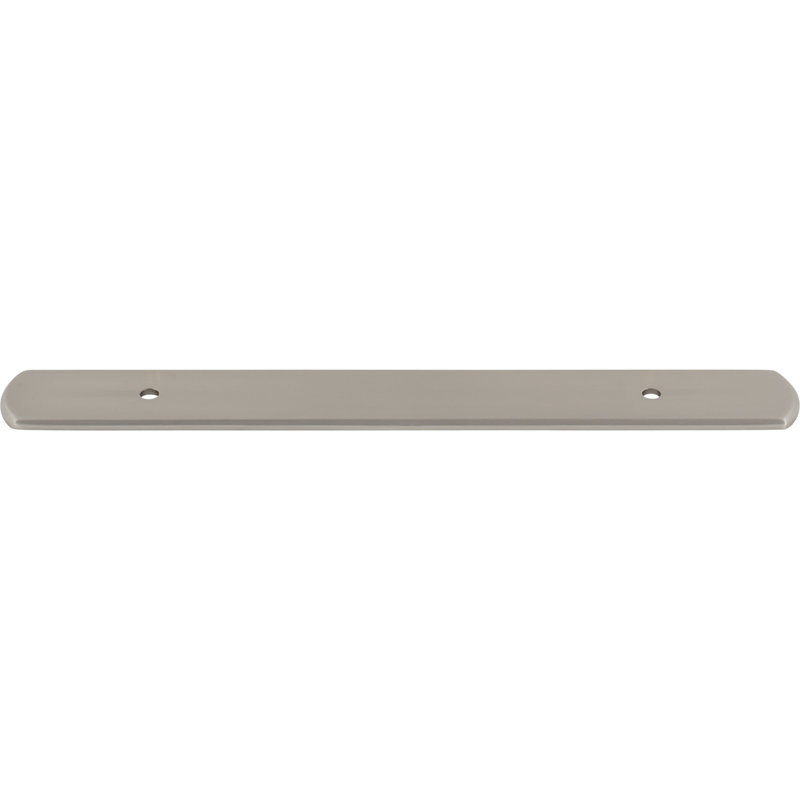 Wescott Pull Backplate, Satin Nickel