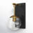 Fortney 11'' H Outdoor Wall Lantern in Bronze-1792644391