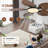 52inch Tropical Palm Leaf Ceiling Fan with Lights & Remote Control