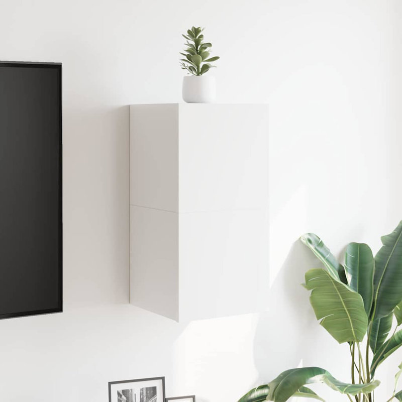 Lilika Wall Mounted TV Cabinets 2 pcs 30,5x30x30 cm, White