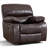 3 - Piece Modern Faux Leather Manual Reclining Living Room Set With Storage Console & Cup Holders-2016449535