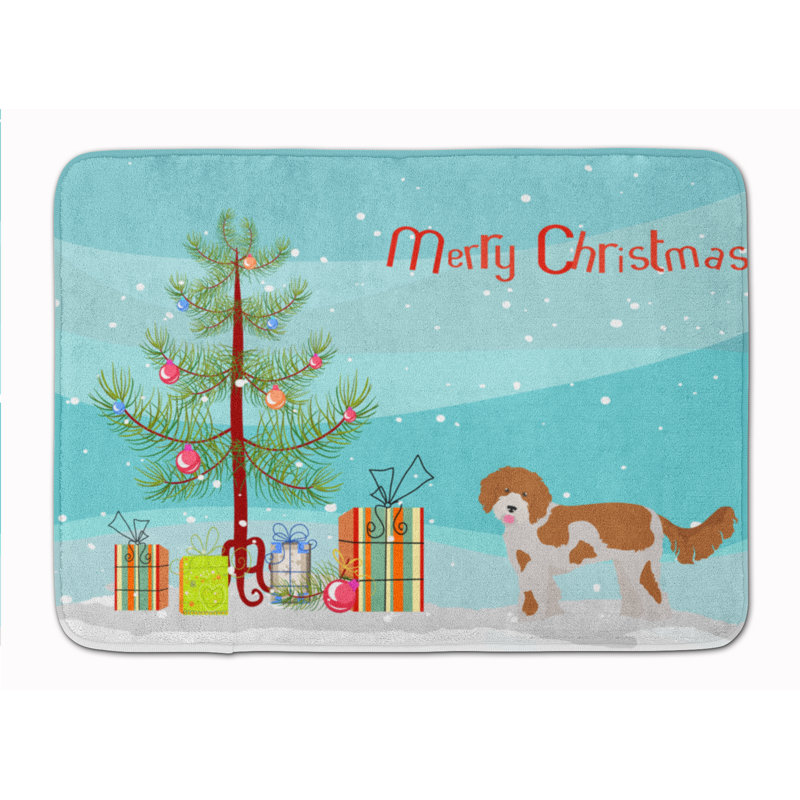 Tapis pour salle de bain chinois, Cavapoo