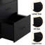 Jayger Industrial Bookcase with File Cabinet Drawers-393054573-393652140
