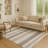 Premium Machine Washable Ansley Stripes Rug-1198819004