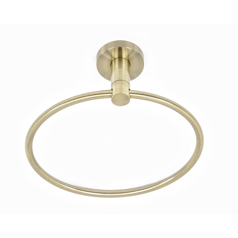Venezia Wall Mounted Towel Ring, Bronze