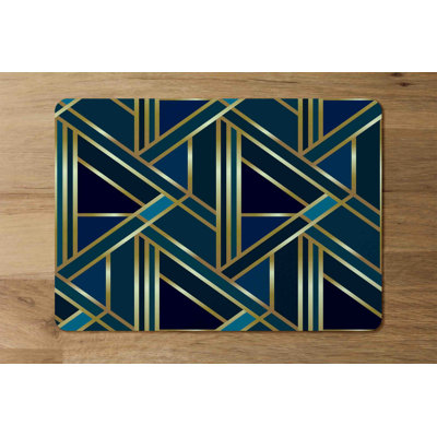 Rella Geometric Rectangle Placemat
