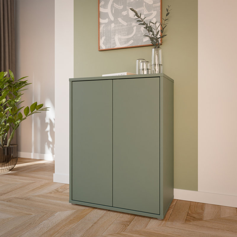 Rectangle Accent Cabinet, Sage Green