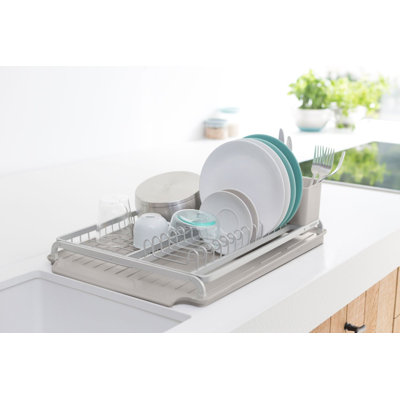 Égouttoir à vaisselle en aluminium grand format Brabantia Sinkside