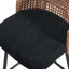 Upholstered Chenille Bar Stool-189047527