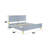 Gray High Gloss Finish Ek Bed-114265392