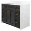 Ensemble de meuble-lavabo simple 48 po Akalya-563986993
