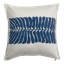 Coussin décoratif intérieur / extérieur en fil de polyester recyclé - double face, résistant aux taches, lavable à la machine - tropical - patio, terrasse, porche, salon - bleu - (20 po x 20 po)-122942578-122944570