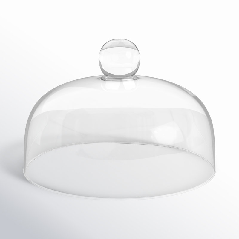 Dôme à gâteau en verre Bomani