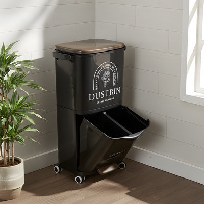 PP Manual Lift Waste Bin - 3.5L