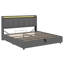 Upholstered Ottoman Storage Bed-1212078189