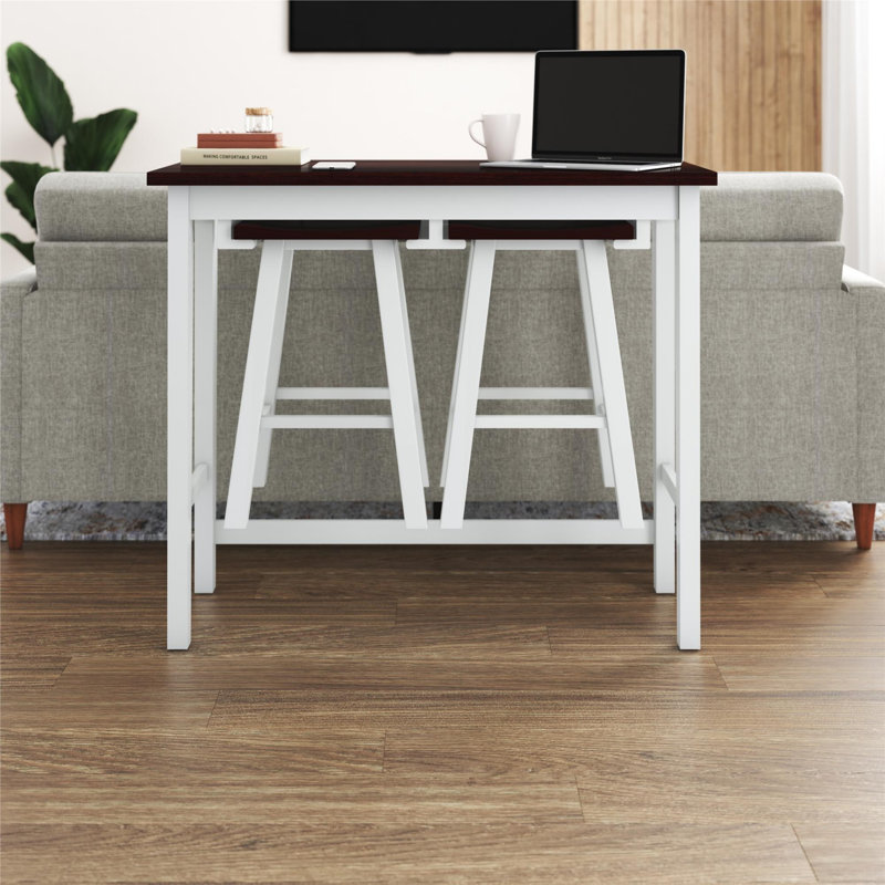 3-Piece Counter Height Dining Stool Set