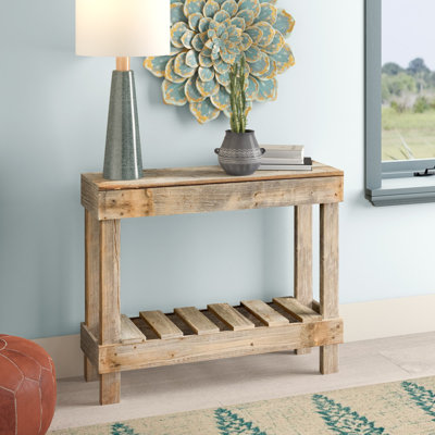 Topher 35'' Solid Wood Console Table