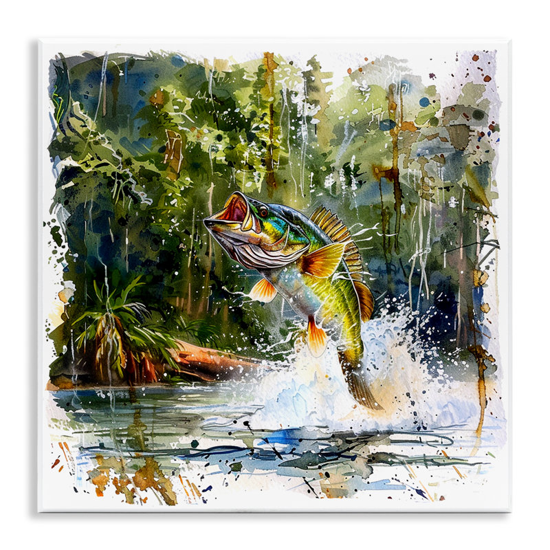  Art mural par JR Bass Splash par LSR Design Studio