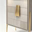 Commode d'entrée à cinq tiroirs Italian Luxury-327499241