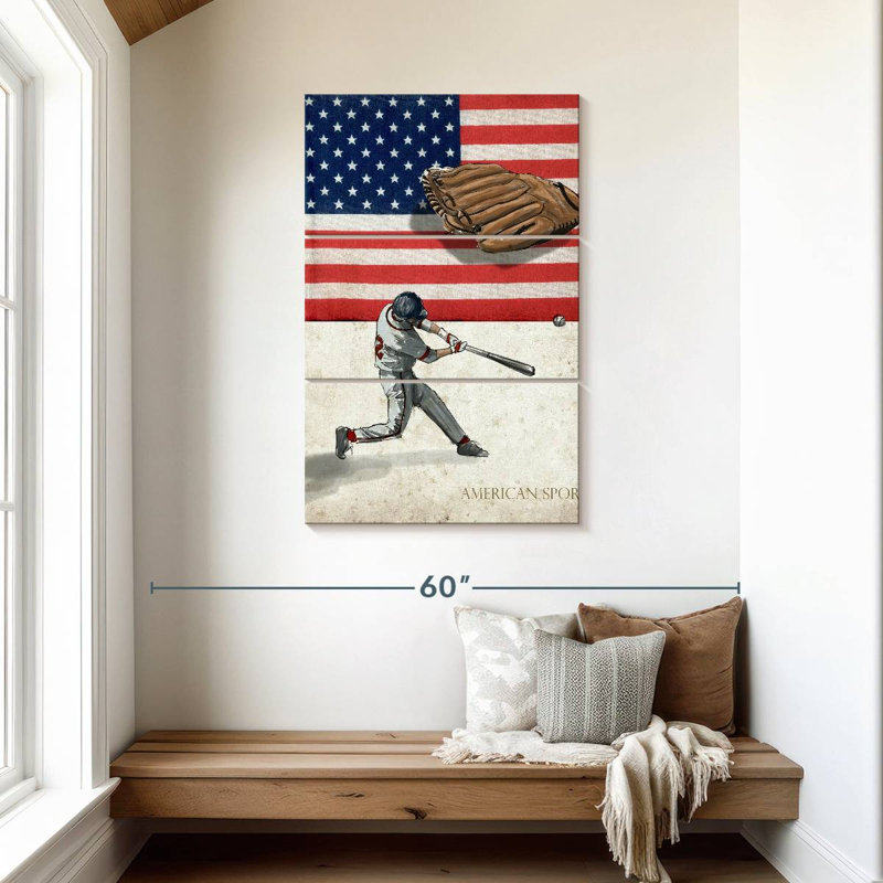 Baseball américain Sireci, H 45 po x l 28 po