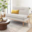 Causeuse en bois massif Kishonna-565551632