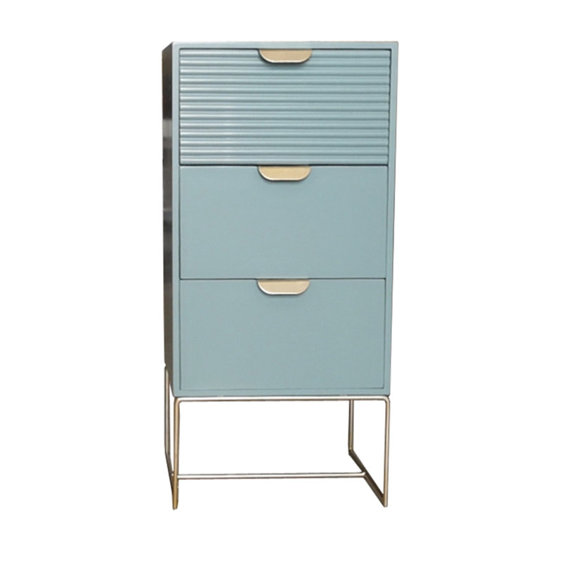 Ahzaria 3 - Drawer Chest of Drawers, Green