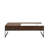Faye Transitional Rectangular Lift-Up Coffee Table In Walnut Finish With Sintered Stone Panel-467436811