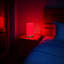 Lampe rouge pour le sommeil avec contrôle du temps et des applications: lumière rouge pour le sommeil