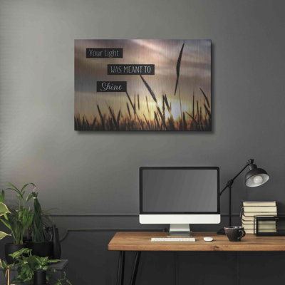 «Your Light» par Lori Deiter, art mural en métal