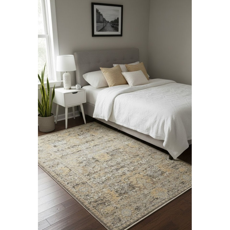 Tapis oriental multicolore 5 x 8