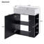 Meuble-lavabo 21,6 po avec lavabo en céramique-107239772