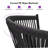 Bayou Breeze Counter Bar Stools Chair Set Of 2, Modern Aluminum Wicker Bar Chair Indoor And Outdoor-199190227
