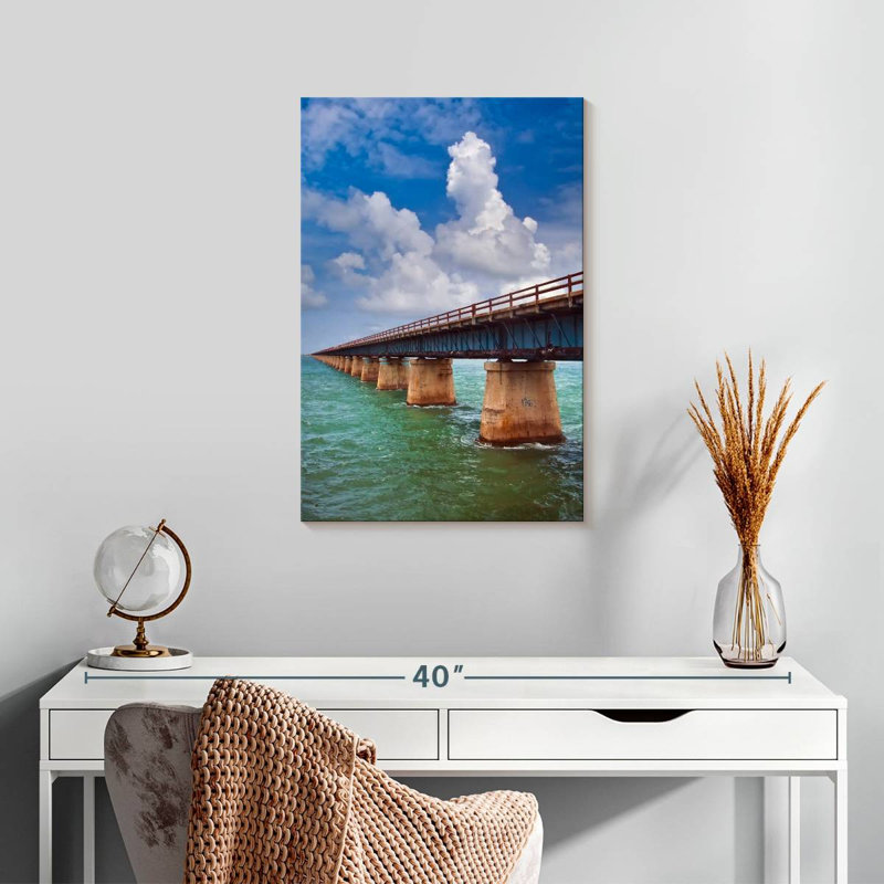 Lilie Old Seven Mile Bridge, H 24 po x l 16 po