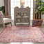 Nile Vintage Medallion Flatweave Purple/Brown Area Rug-48783983