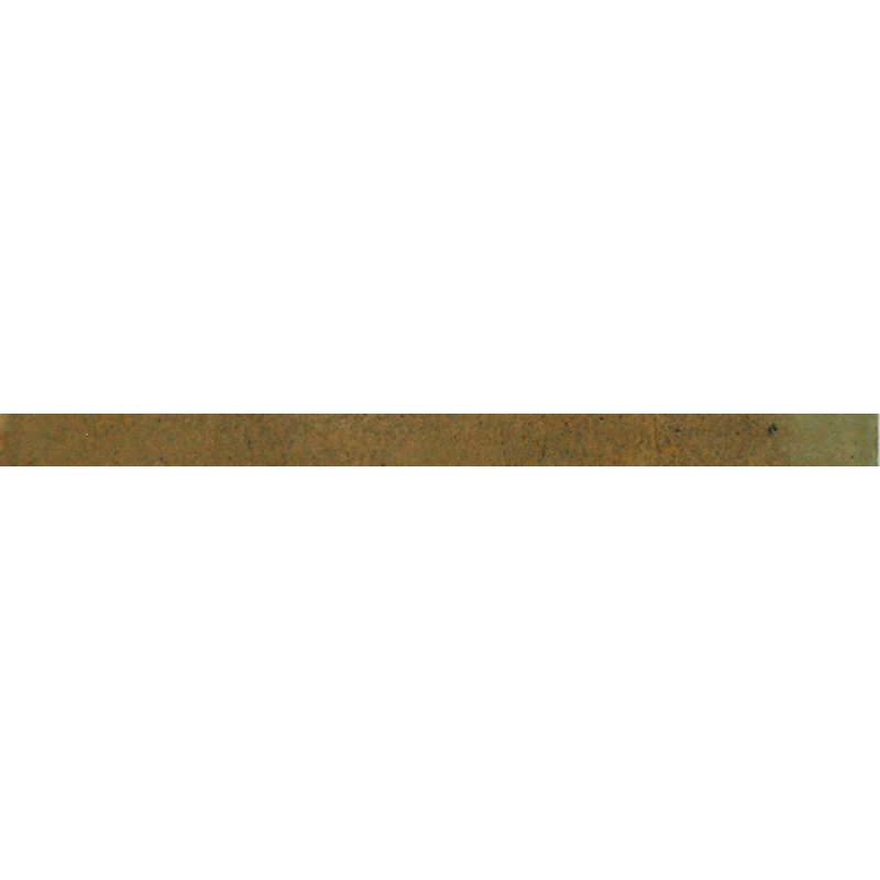 Antiek 7.9" L x 0.5" W Tile Trim, Olive Green
