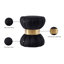 Repose-pieds rond en velours de 15,5 po Cerjio-872865018