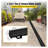 5-Pack HDPE Trench Drain System with Plastic Grate - Heavy Duty Channel Drain for Garage, Driveway & Garden - Modular Linear Floor Drainage Kit