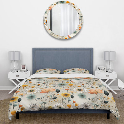 Ensemble de housse de couette Mid-Century Marlaysia Scandinavian Bliss - microfibre polyester