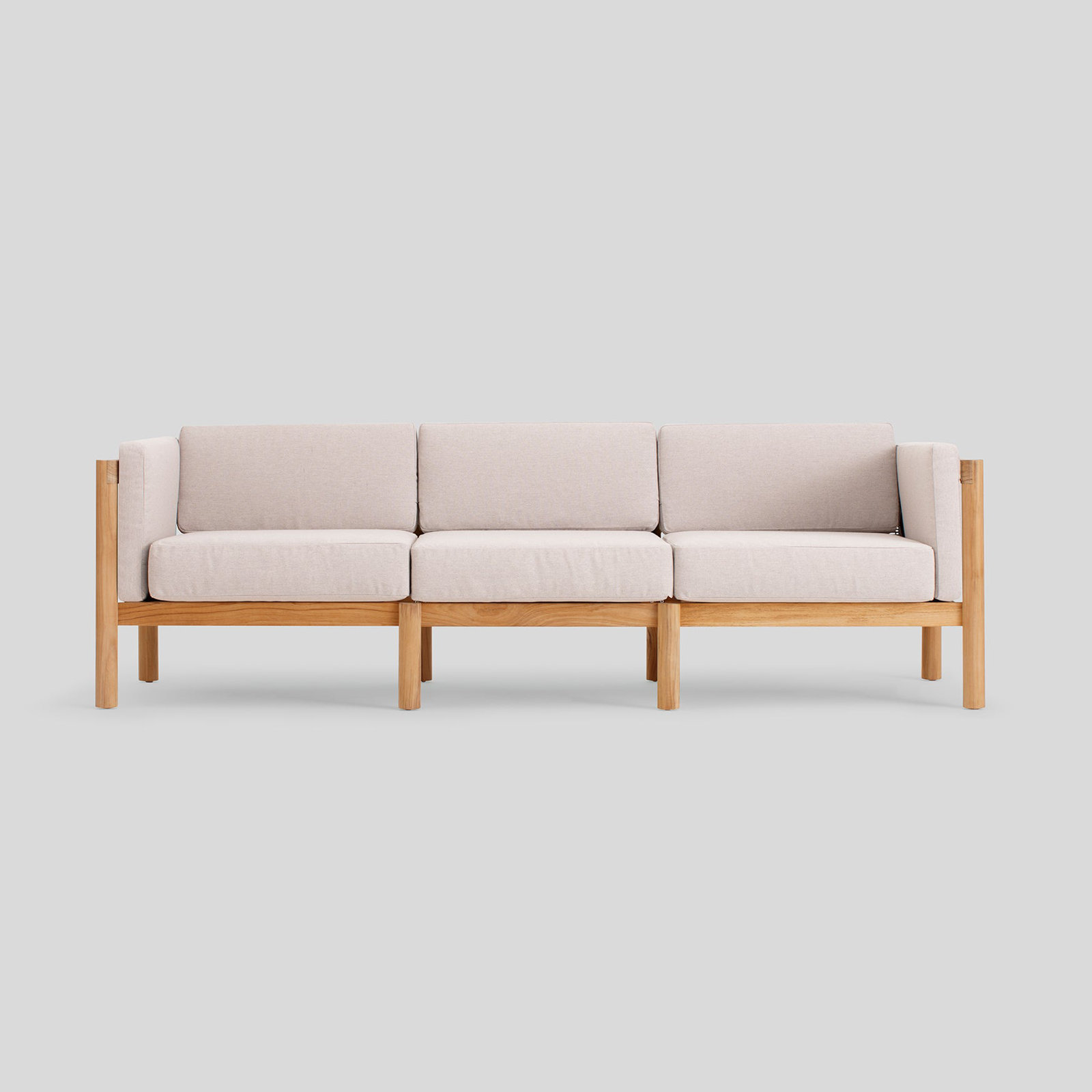 Neighbor Haven Teak Outdoor Sofa