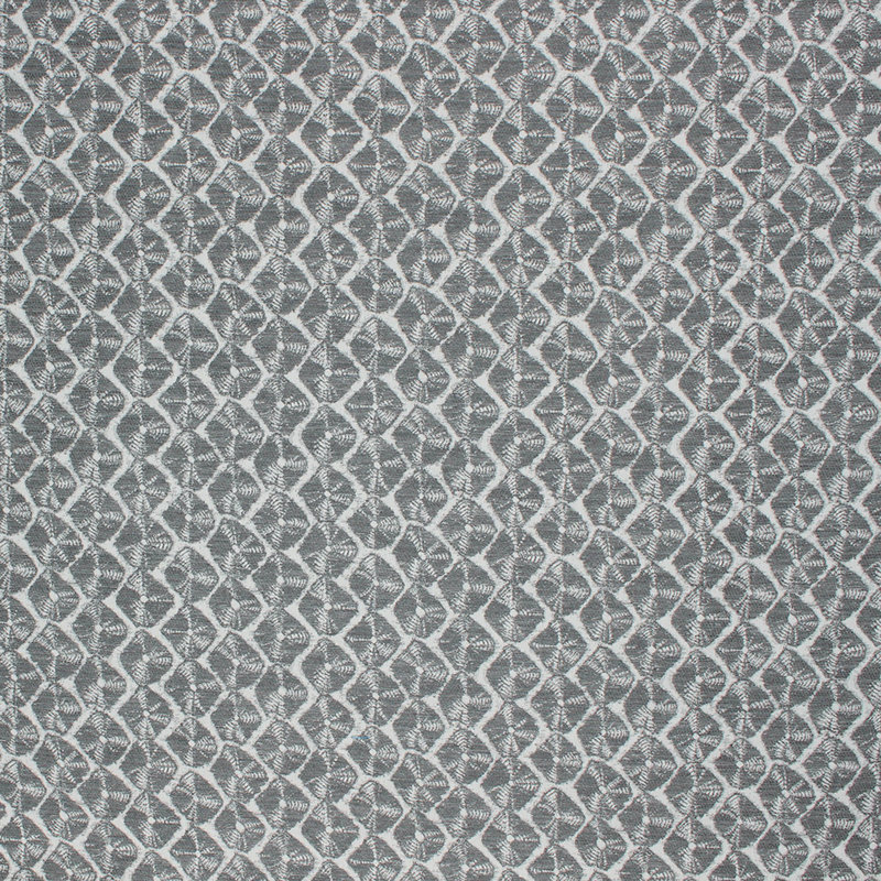 Prive Shibori Diamond Io Fabric, Pewter