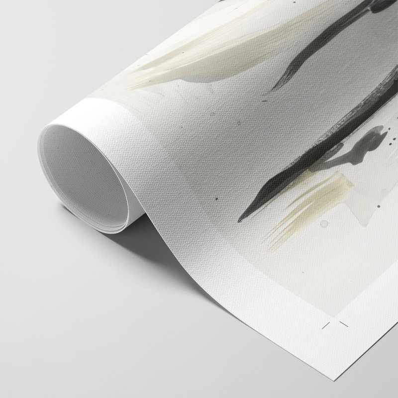 Serpentine Alphabet II - Impression sur toile seulement - NON CADRE, H 18 po x l 12 po
