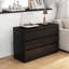 Ensemble de 2 tables de chevet en bois avec 3 tiroirs-1938565406-1938565407